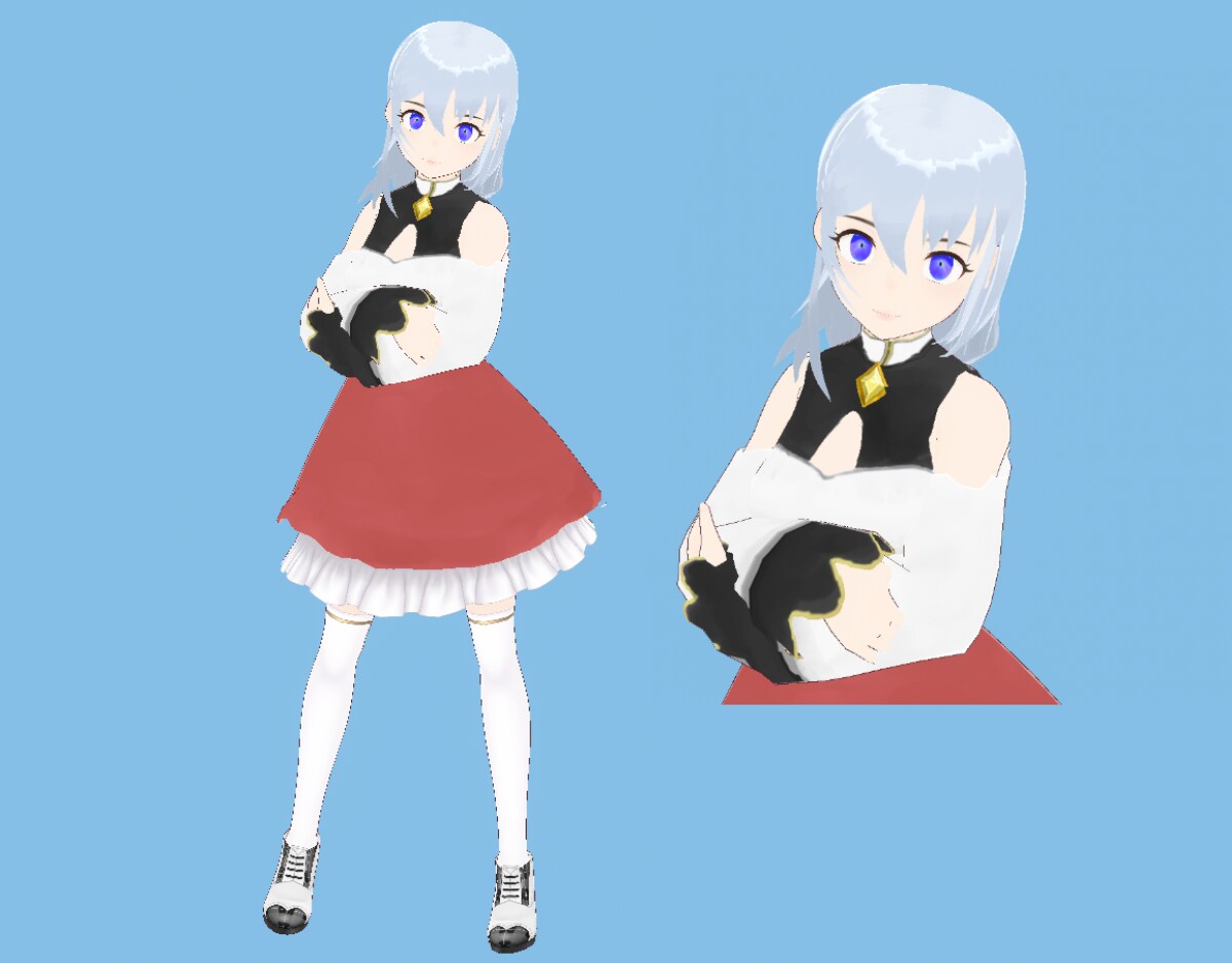 VRoidにて3Dモデルを制作致します 【商用利用可能】VTuber活動等にご活用ください。 イメージ3