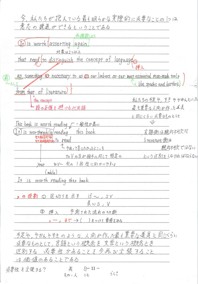 高校・大学受験の英文解釈、詳細な解説つきで行います 高校・大学受験の英文解釈・和訳、詳細な解説つきで行います！！ イメージ1