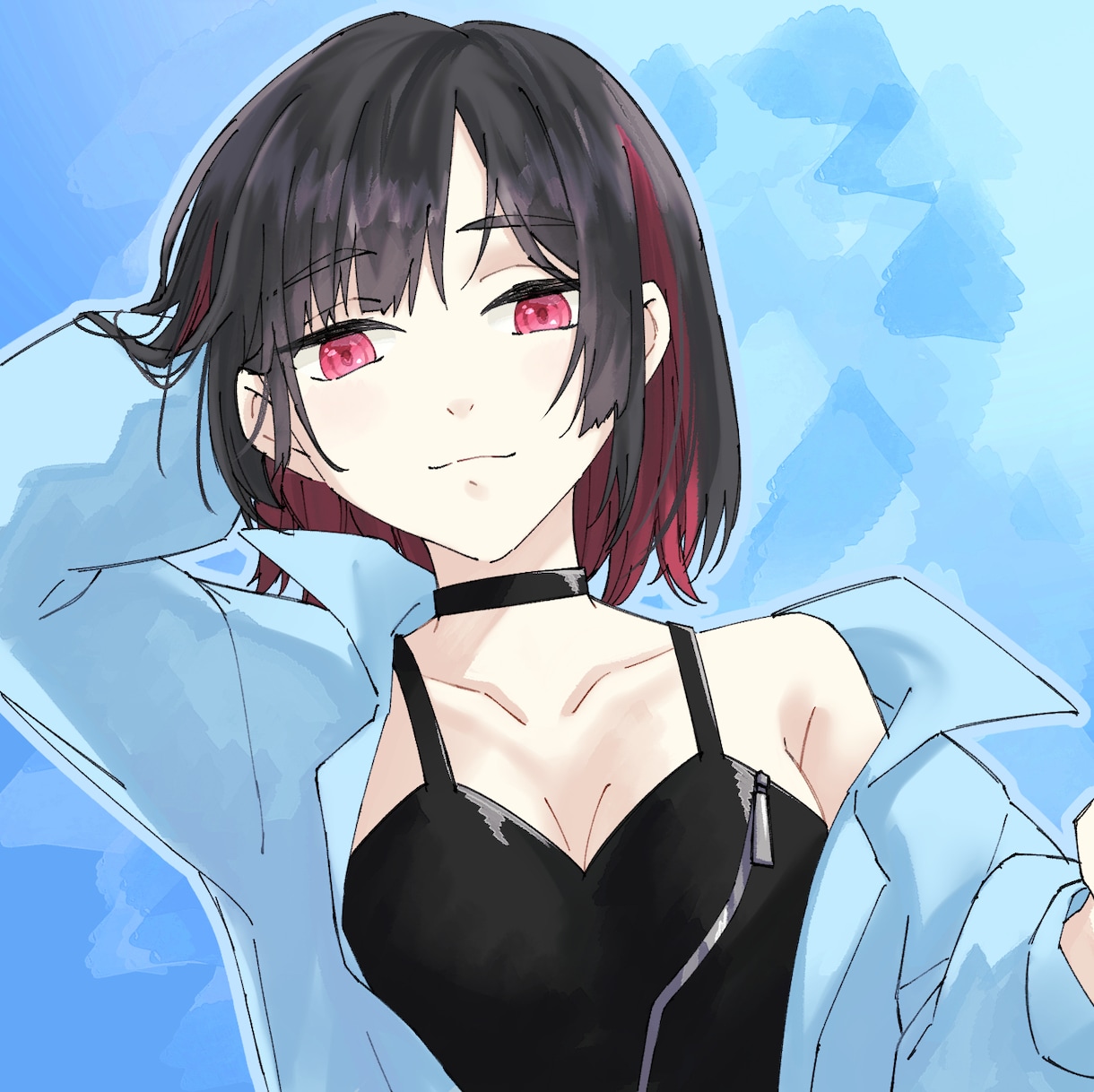 小さくても映えるアイコン・ヘッダー描きます あなたの顔となるアイコン、お気に入りを使いませんか？ イメージ1