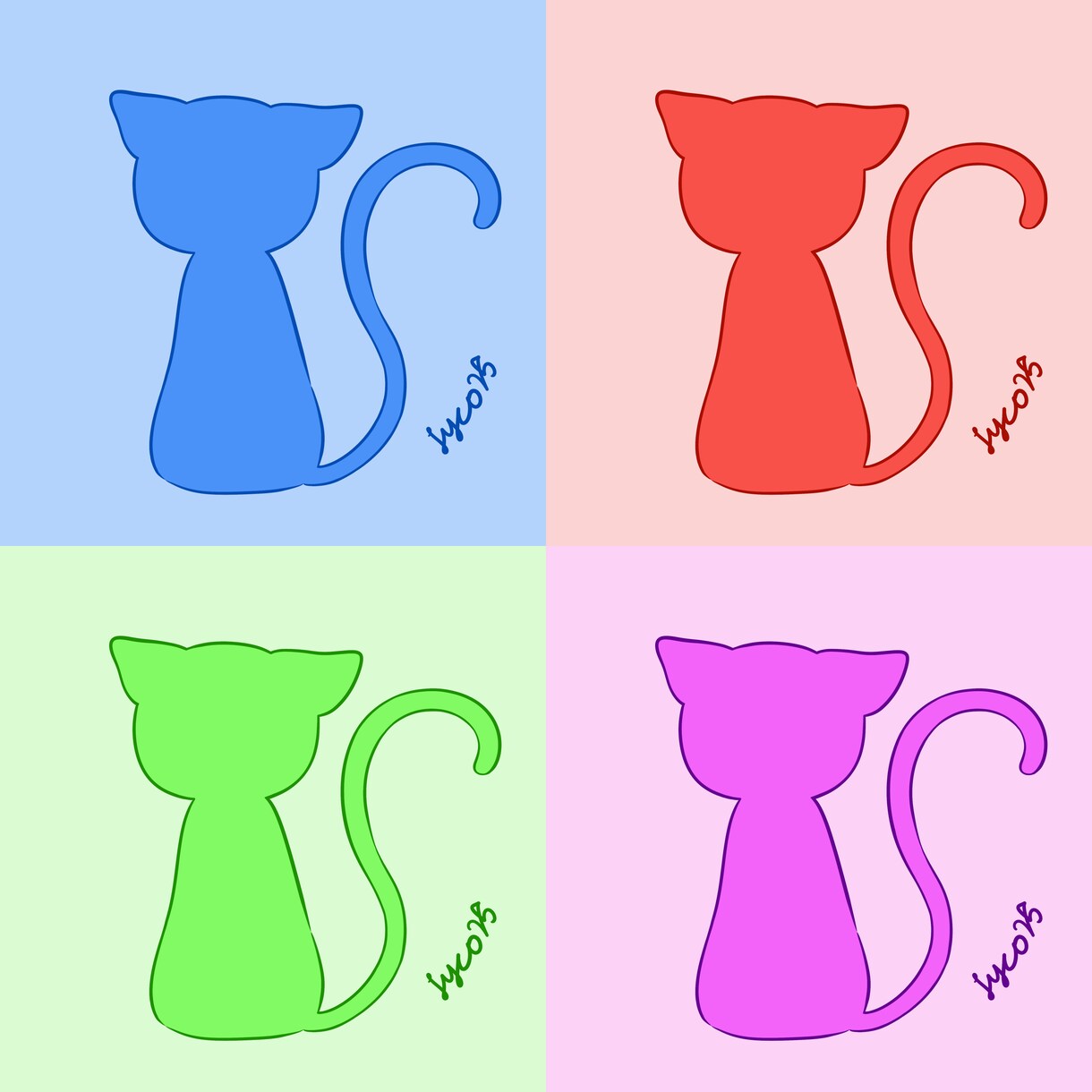 動物の簡単アイコンを描きます SNSのアイコンにぜひご利用ください イメージ1
