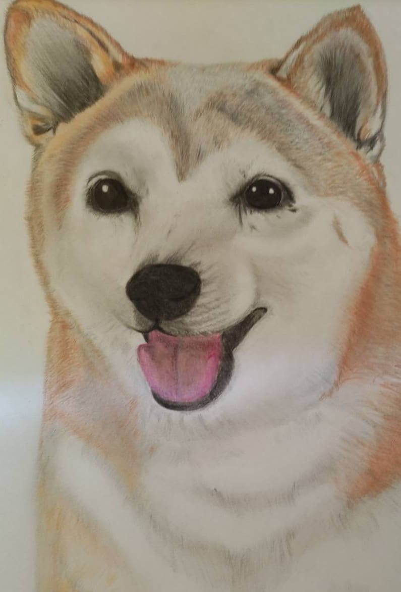 大切なペットの遺影を手描きで制作します 大切なペットの遺影を心を込めて手描きで制作します。 イメージ5