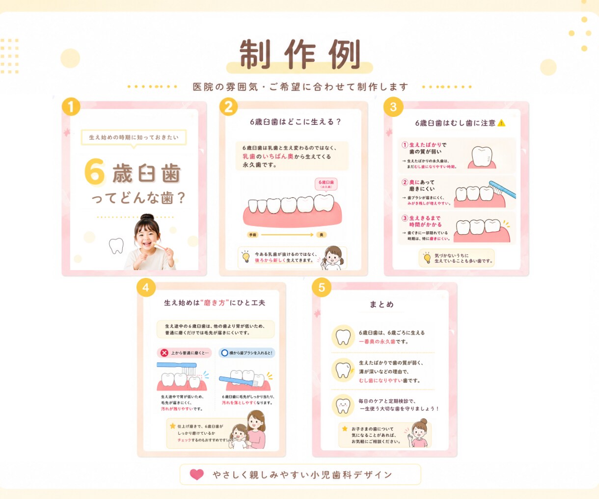歯科医院専門｜Instagram投稿を制作します 1投稿からOK｜歯科衛生士が伝わるデザインを制作 イメージ4