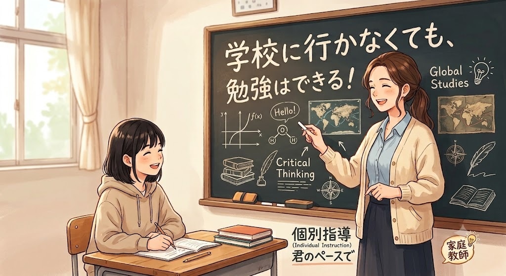 不登校・発達障害のお子さん向けオンライン授業します お子さん一人ひとりの特性に寄り添った授業をご提供します イメージ1