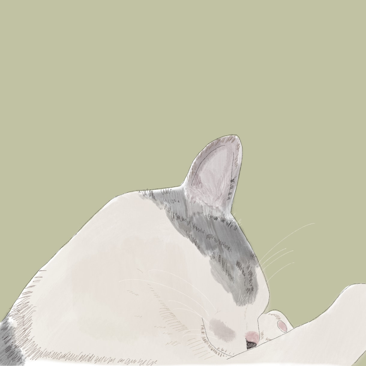 大切なペットのかけがえのない瞬間をイラストにします SNSアイコンや記念としてもご利用いただけます◎ イメージ5