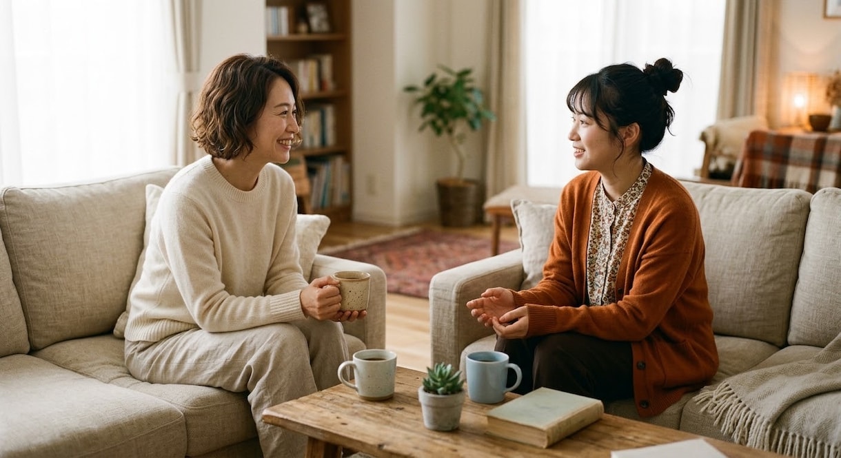 チャットで愚痴でも相談でもお聞きします 〜子供のこと、仕事のこと、恋愛のこと、夫婦のこと〜 イメージ1