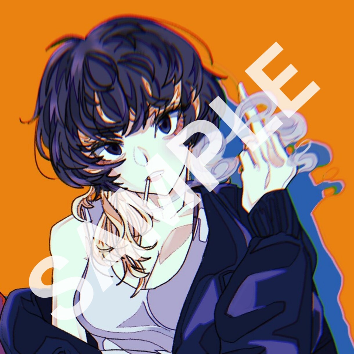 アイコニックになるキャラクターアイコン描きます 個性の中に可愛さ、格好良さが詰まった魅力あるアイコン制作 イメージ3