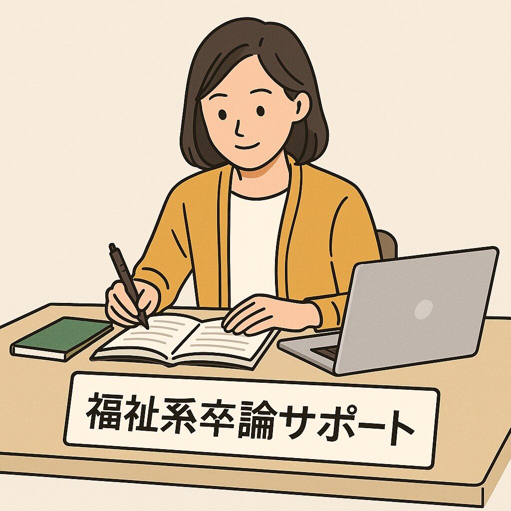 福祉系学生のための卒論をサポートします 何度でも相談可能です。一緒に完成させましょう イメージ1