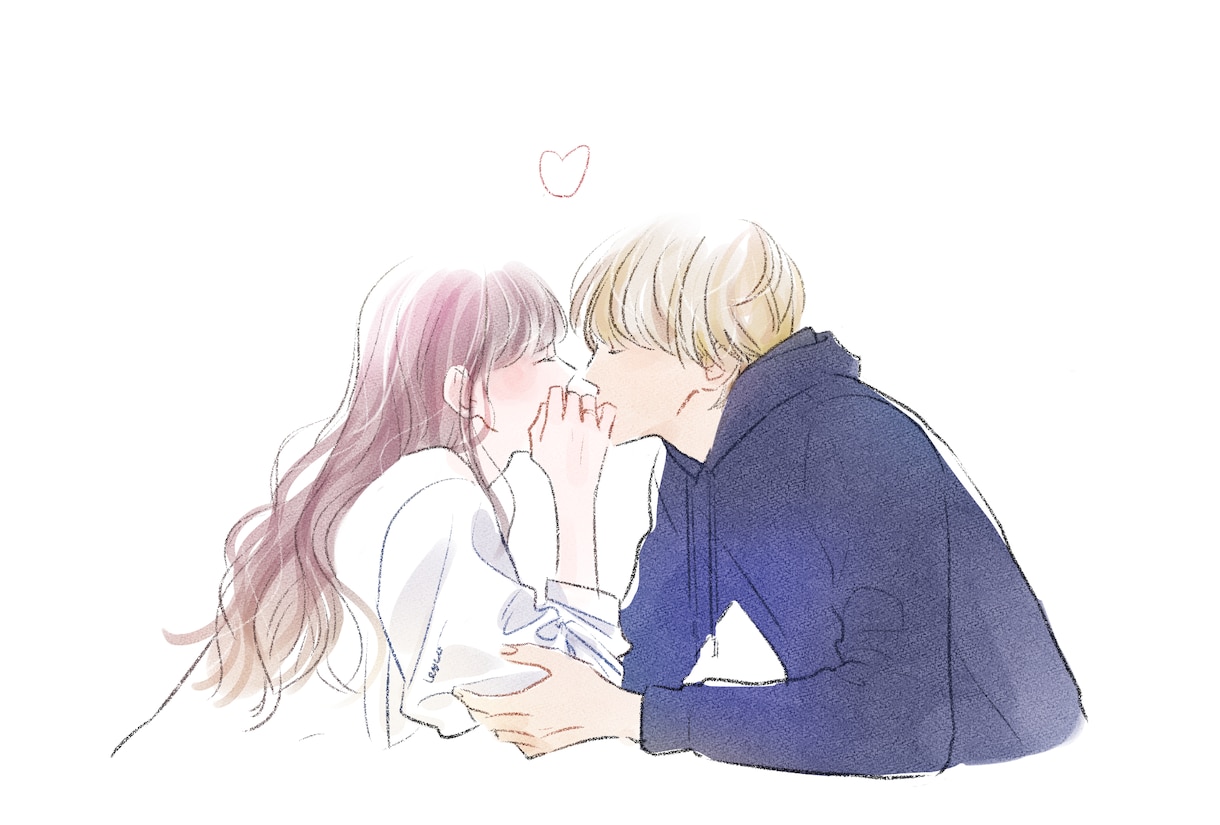 カップルイラスト描きます ♡幸せそうなカップルが描きたいというのが本音です！！ イメージ4