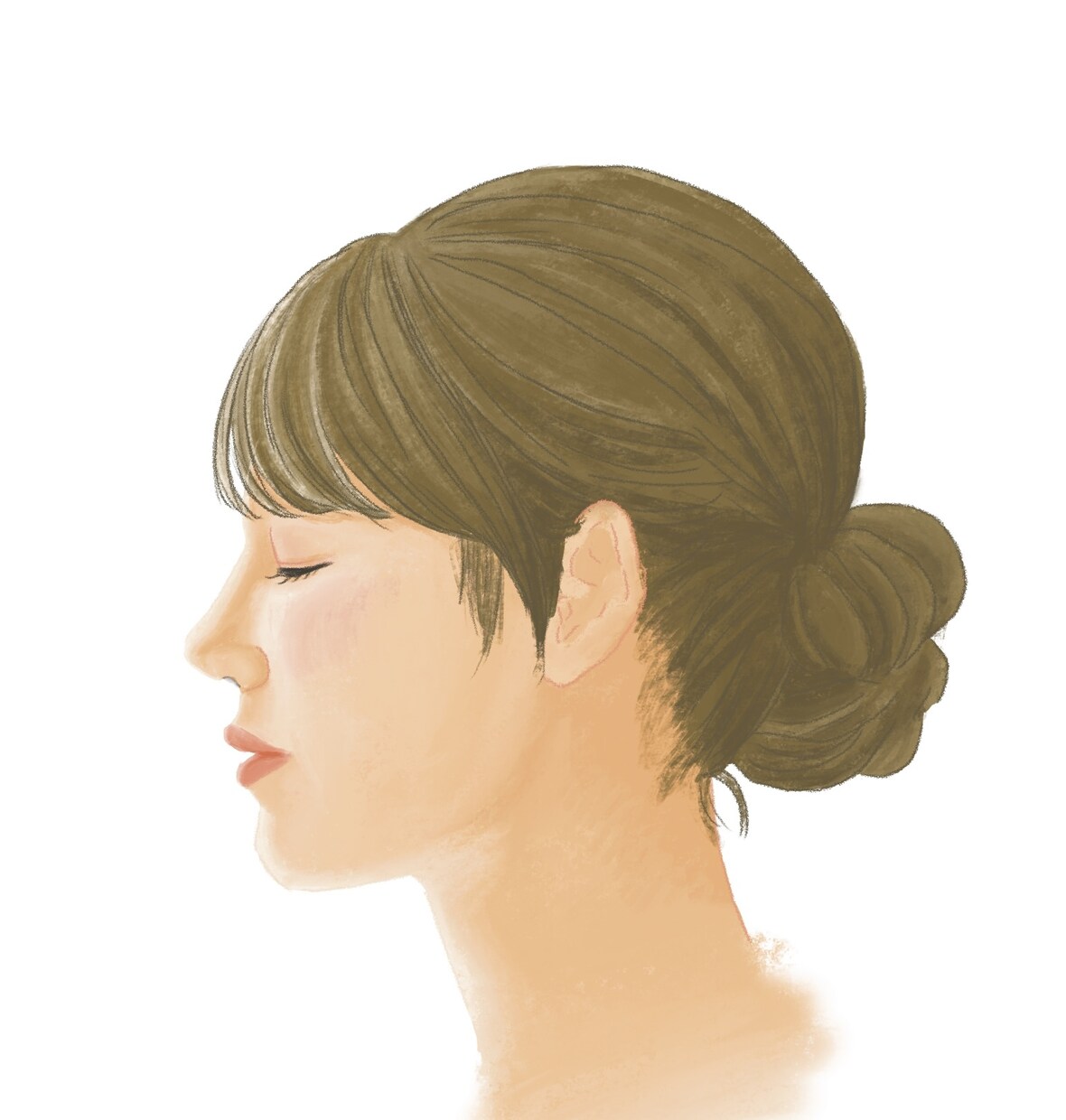 ウェディング等で使用できる似顔絵描きます クレヨン風のリアルなタッチで似顔絵を描きます イメージ5