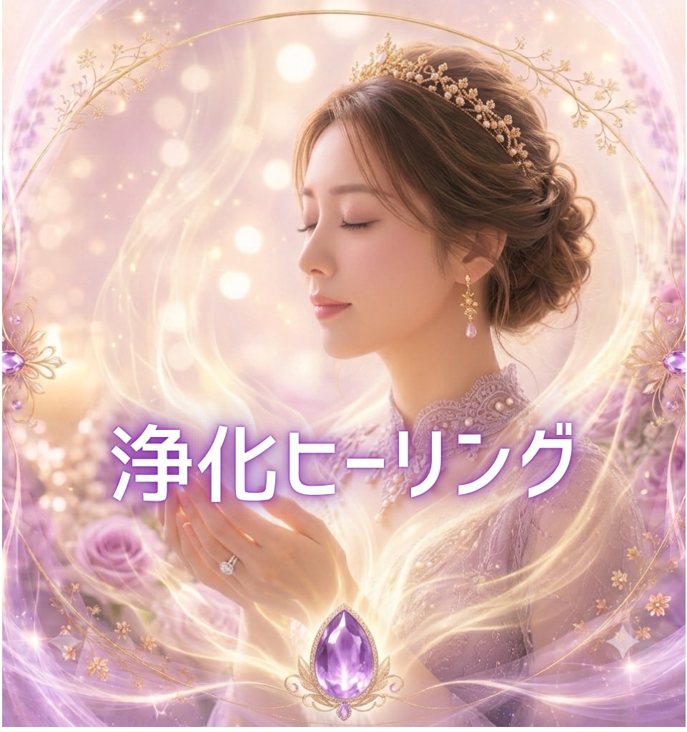 疲れた心身を浄化ヒーリングで癒します 元気回復❤️ネガティブを手放し心軽やかに✨安眠◎ イメージ1
