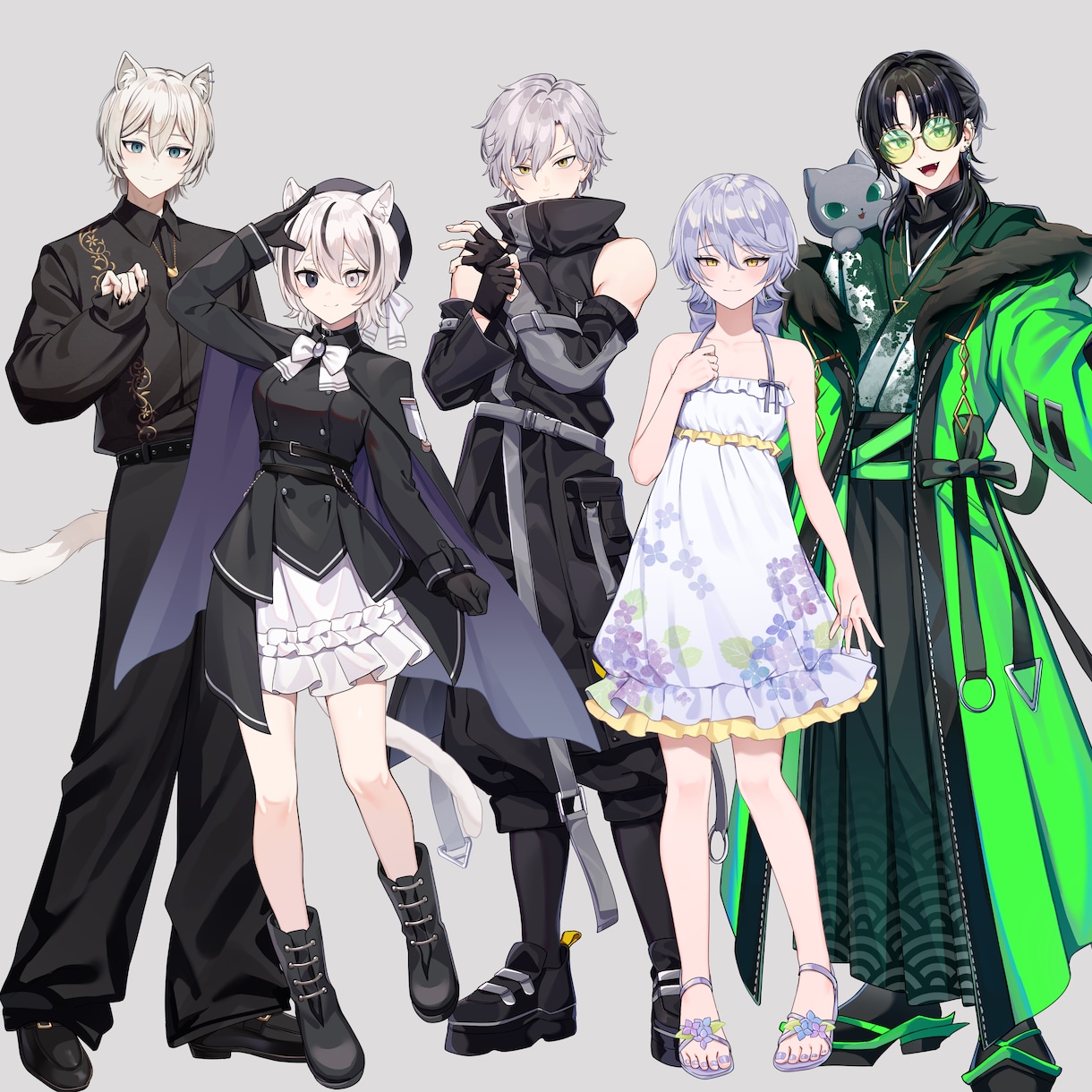 一枚絵、立ち絵制作いたします きれいで使いやすいイラストをお求めの方に イメージ3