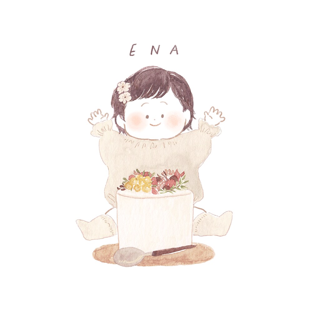 SNSアイコンに使える可愛いイラスト描きます 複数人/ペットOK！小物1点無料♡水彩風カラー イメージ3
