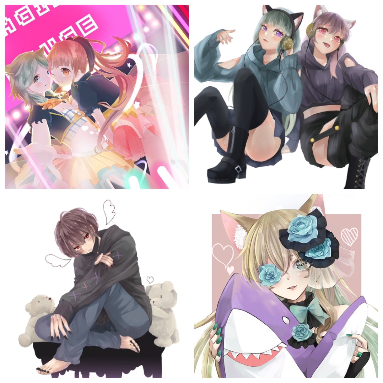 厚塗りならではの優しいイラストお描きします かわいい女の子や綺麗な女の人、優しい男の子をお描きします＊ イメージ8