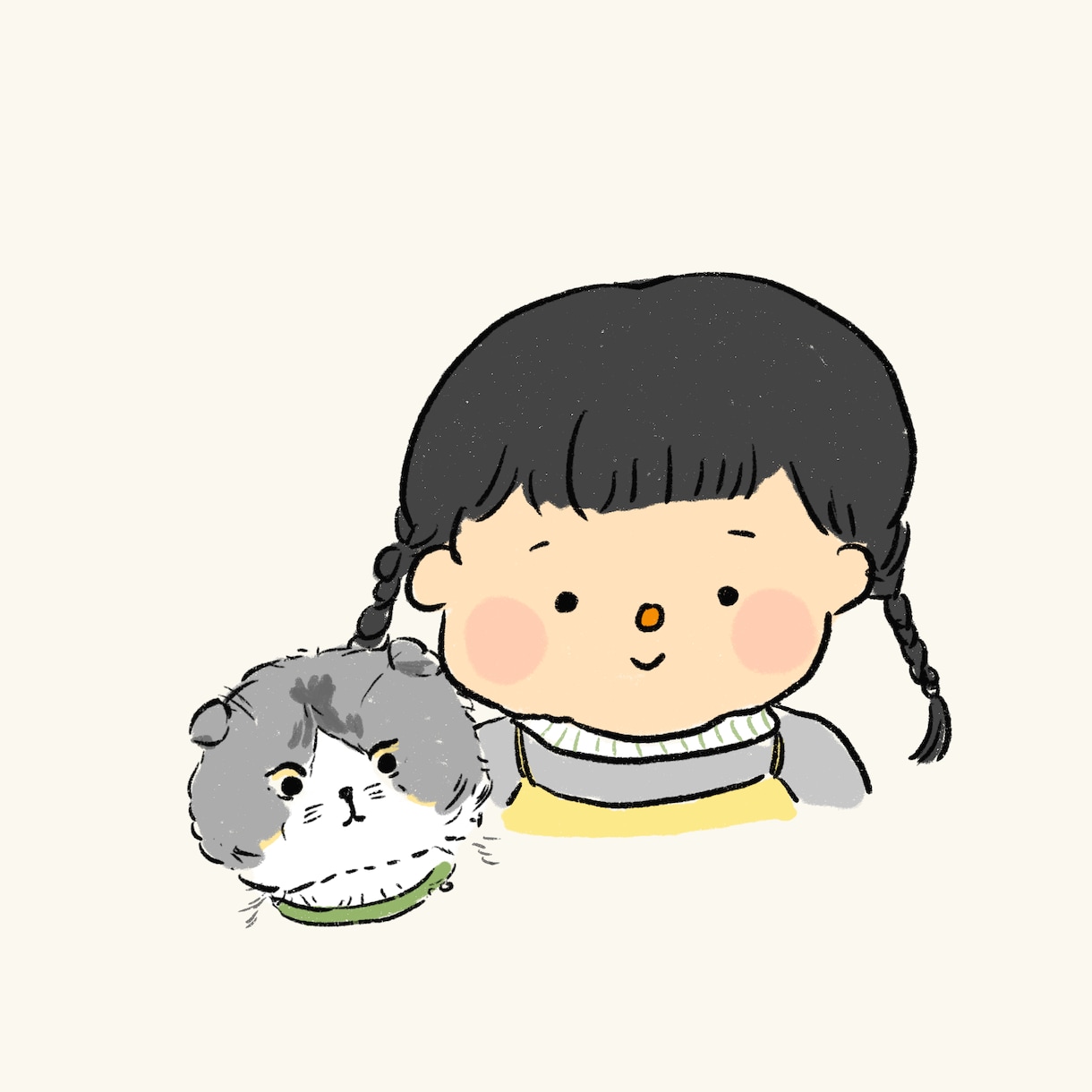 ゆる〜いデジタル似顔絵お描きします あたたかみのある似顔絵/イラスト/SNSアイコンに イメージ2