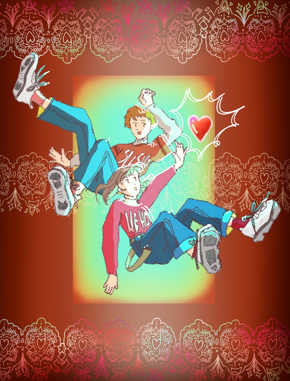 浮遊×人物⭐︎ポップで親しみあるイラスト描きます 挿絵・アイコン・プレゼントなどちょっぴり個性出したい方へ！ イメージ2