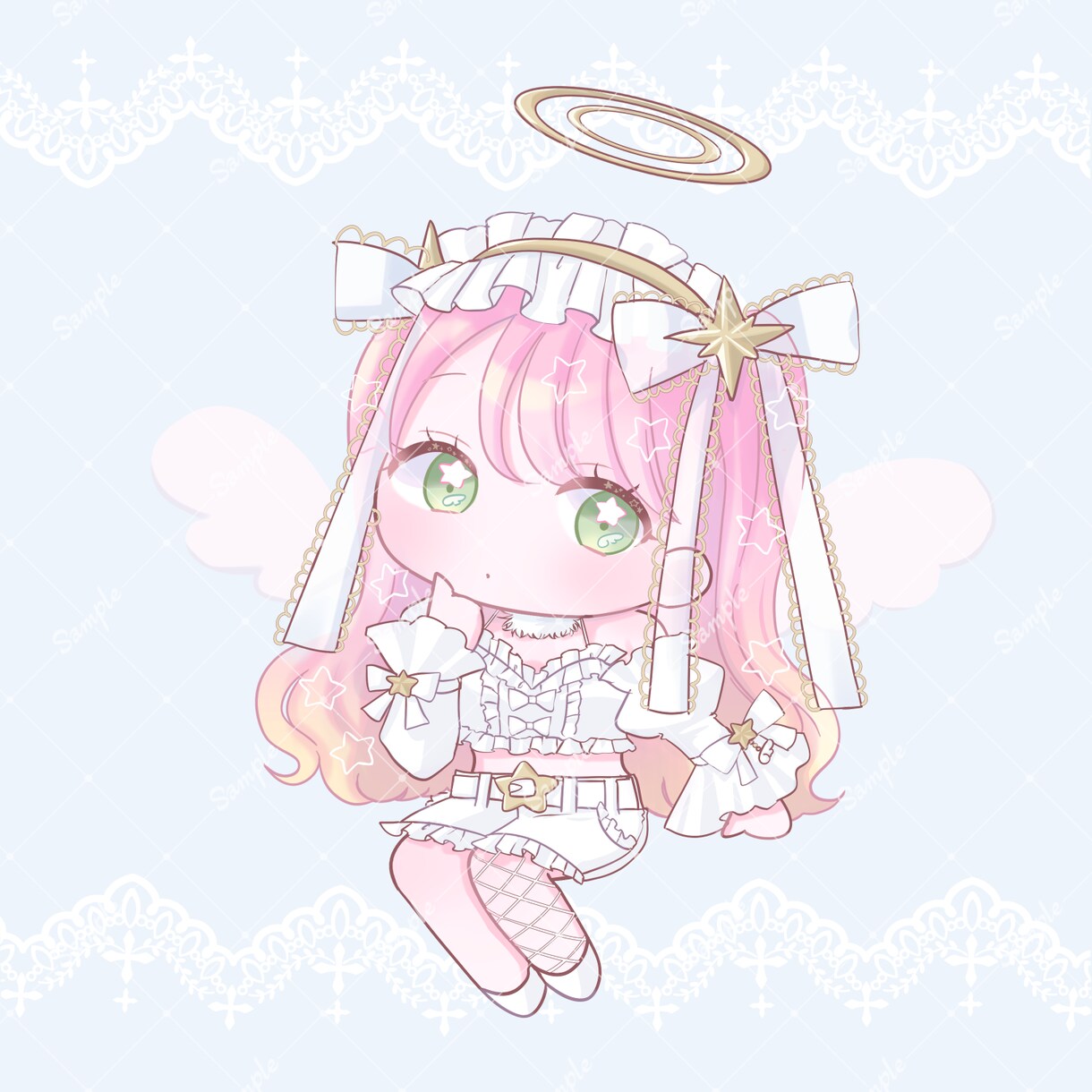 小物1点無料♡全身SDキャラ描きます 商用利用込み！グッズ・プレゼント・サムネイルなどに イメージ6