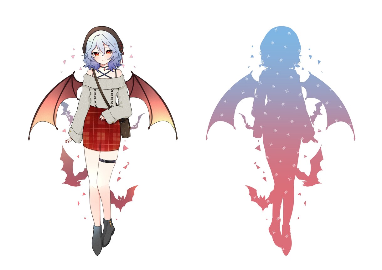 1枚絵/サムネ/IRIAM用/イラストを描きます 1枚絵からキャラデザまで色々対応できます！ イメージ8