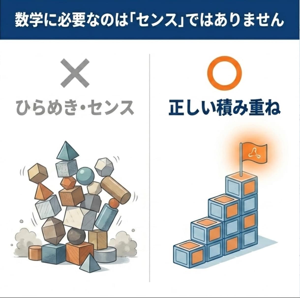 高校数学　東大理系家庭教師がオンライン指導します 数学の「わからない」を自信に。今の学力から最短で得意へ！ イメージ3