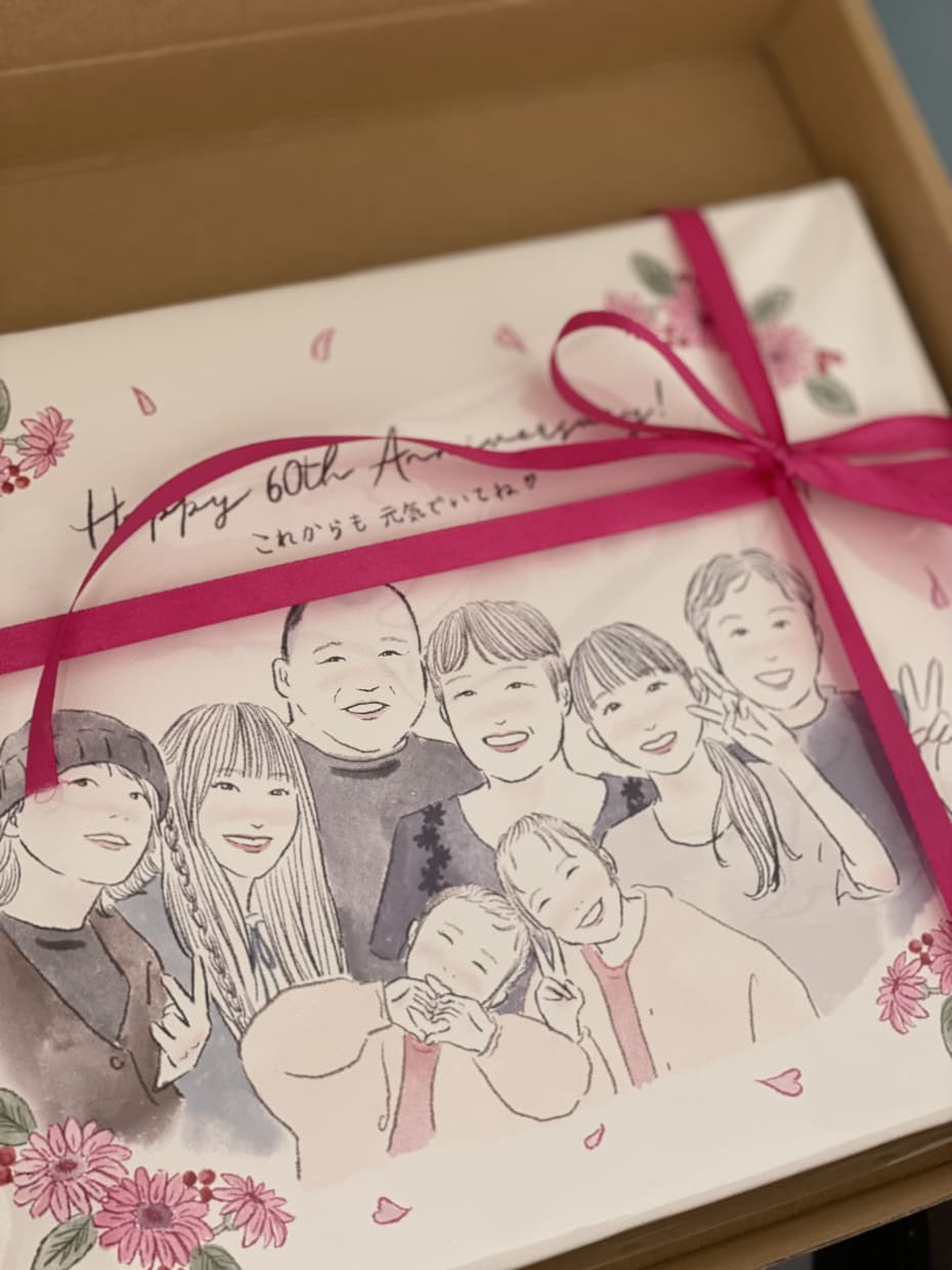 大人数◎お祝いキャンバスボードお作りします プレゼントや記念にぴったり！還暦祝い/敬老の日/結婚祝いに イメージ10