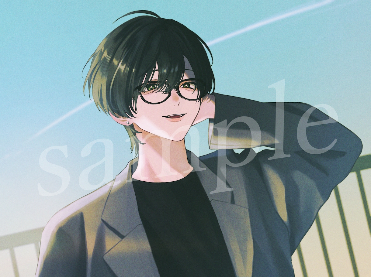 動画や配信活動に！イラスト制作いたします イメージに合わせたイラスト制作します イメージ7