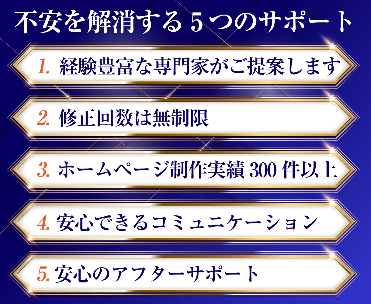 実績300件超｜歴20年超｜高品質なHP制作します WordPress/ホームページ制作/SEO/リニューアル イメージ3