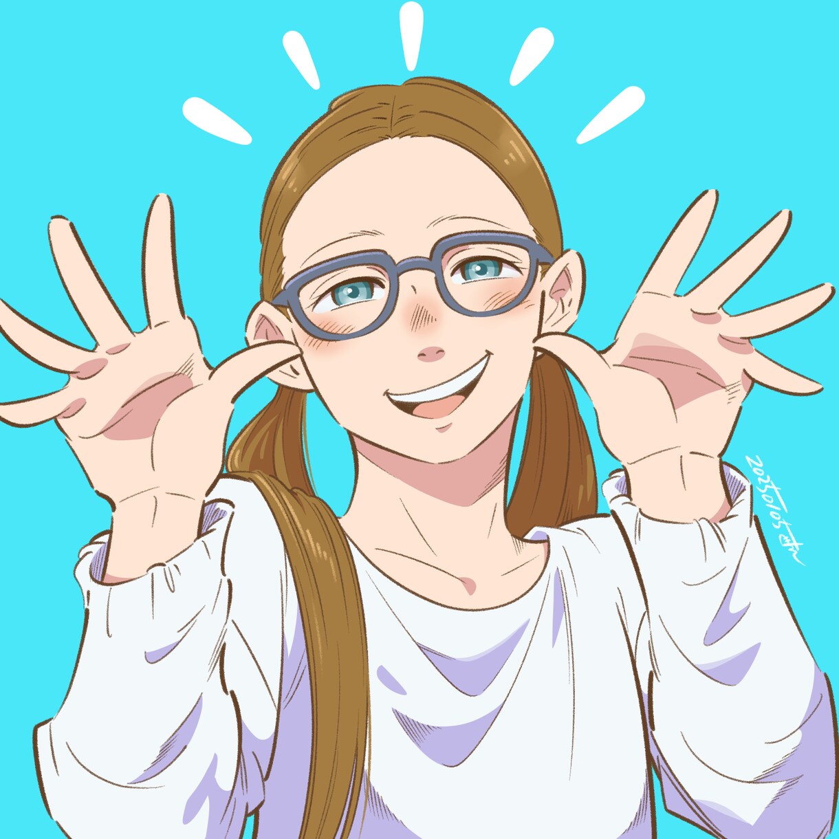 生き生きとしたポップな似顔絵お描きします 元気で明るい似顔絵を求めている方へ！ イメージ1