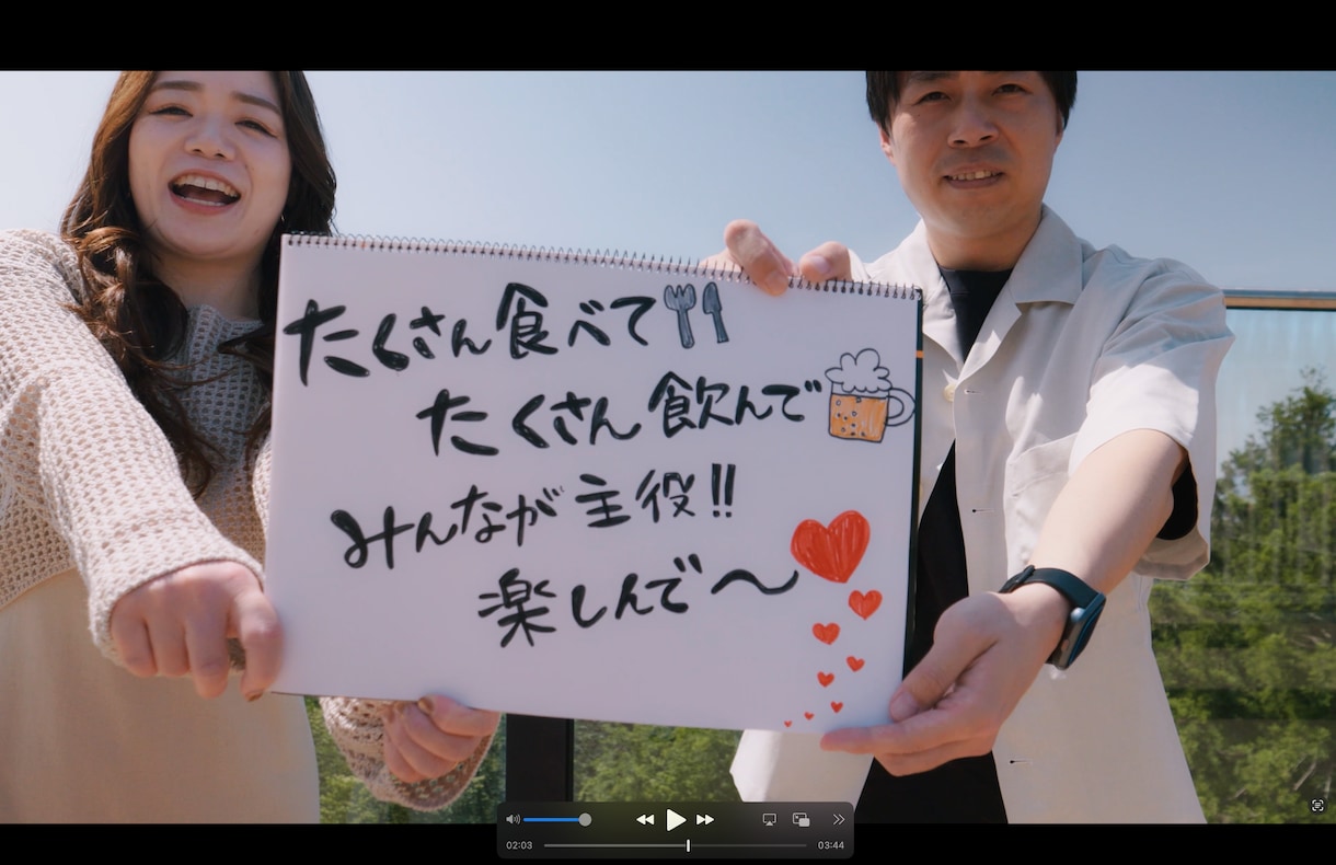 ドローンで撮る結婚式OPムービー制作します 撮影〜編集まで心を込めて制作します イメージ2