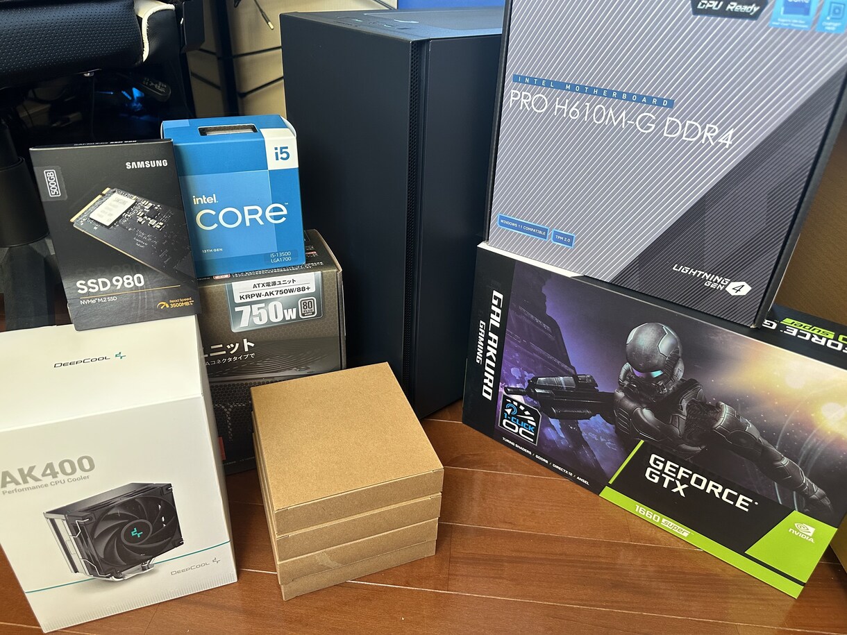 自作PCパーツの相談にのります あなたの要望に合ったパーツを選びます イメージ1