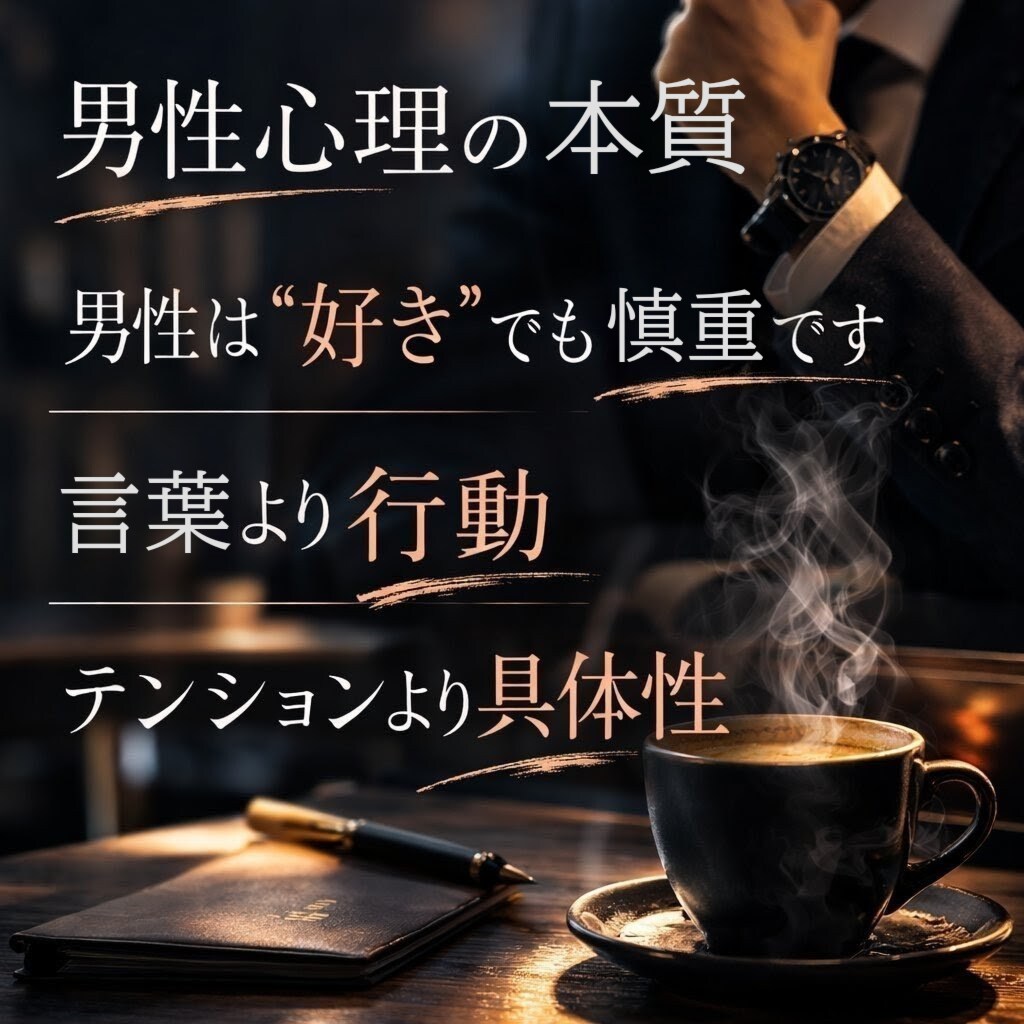 LINE返信・デート後の温度差から心理分析します 感情ではなく、行動から読み解く。 イメージ8