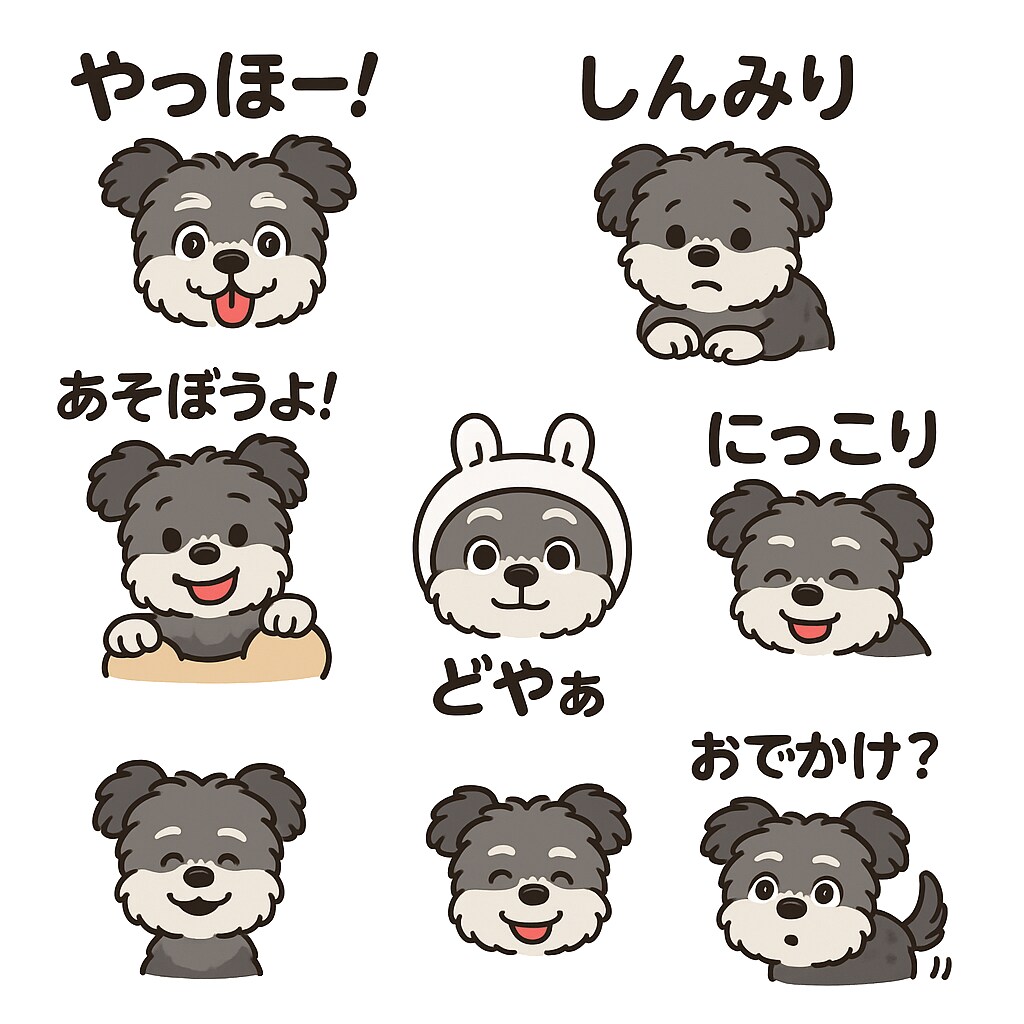 LINEスタンプ制作いたします オリジナルLINEスタンプ作ってみませんか？ イメージ1