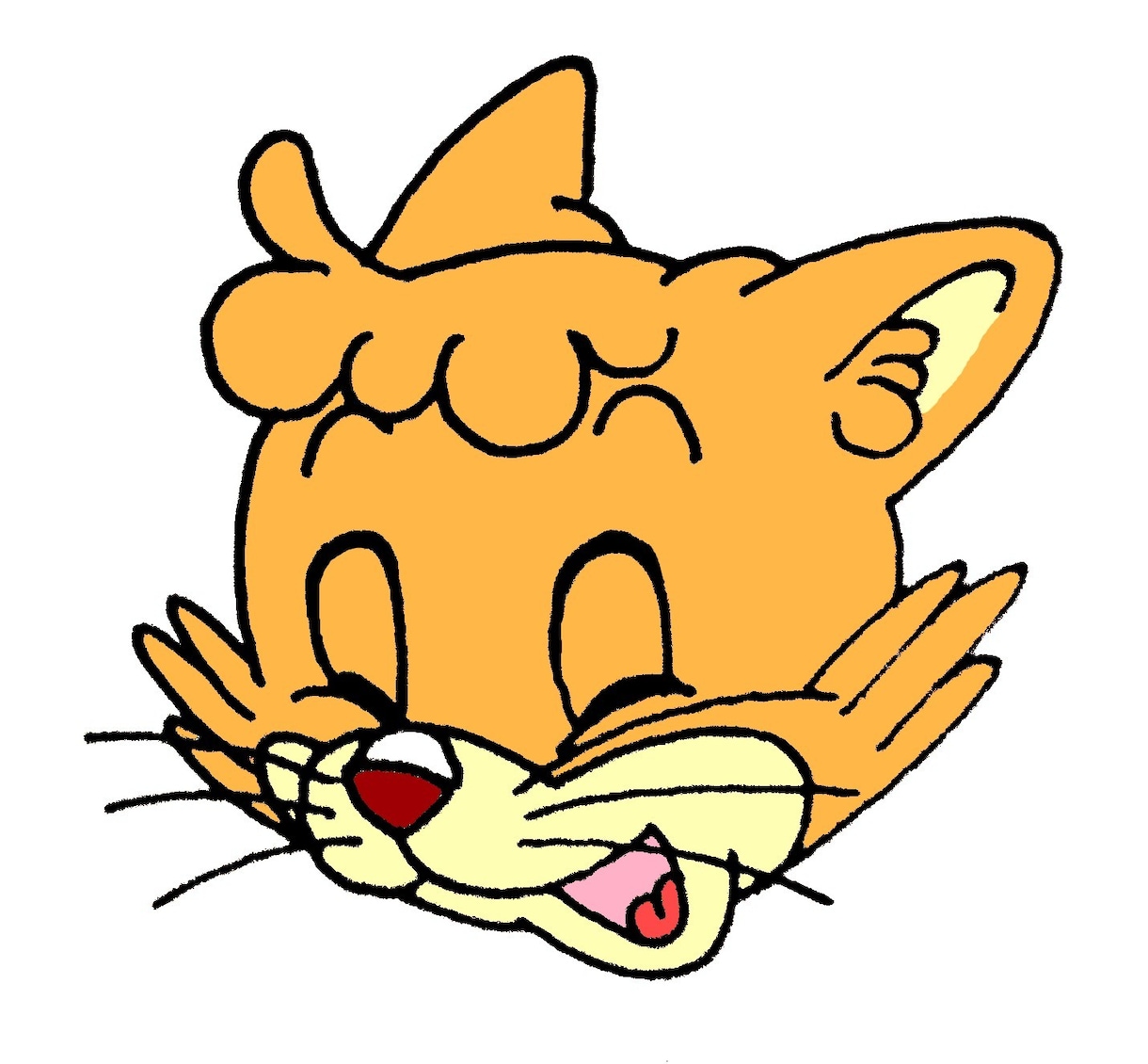 擬人化された猫のイラストアイコンは和ませます 全可8点ある可愛い猫のアイコンは色々な場面に使えます イメージ3