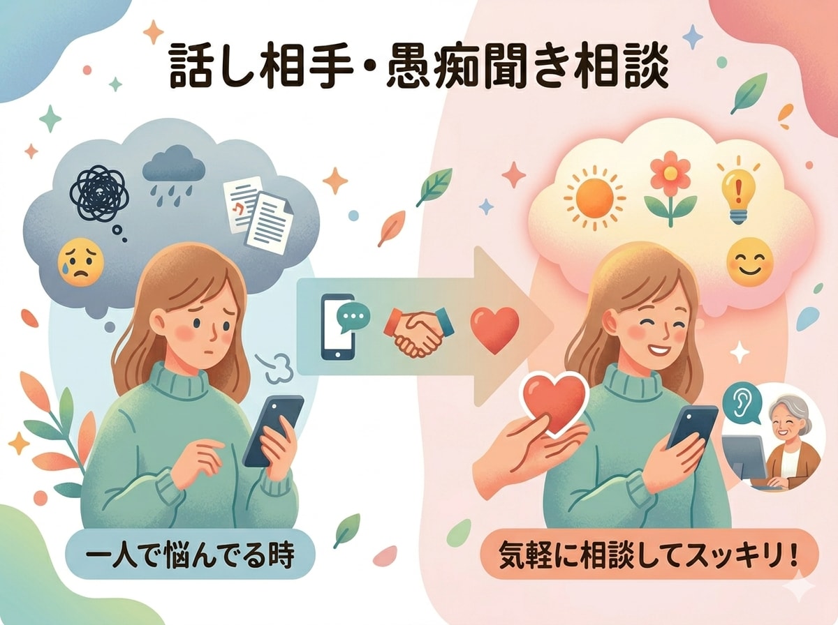 あなたのペースで1分でも5分でもお付き合いします おはよう、おやすみ、お疲れ様なんでもOK イメージ1