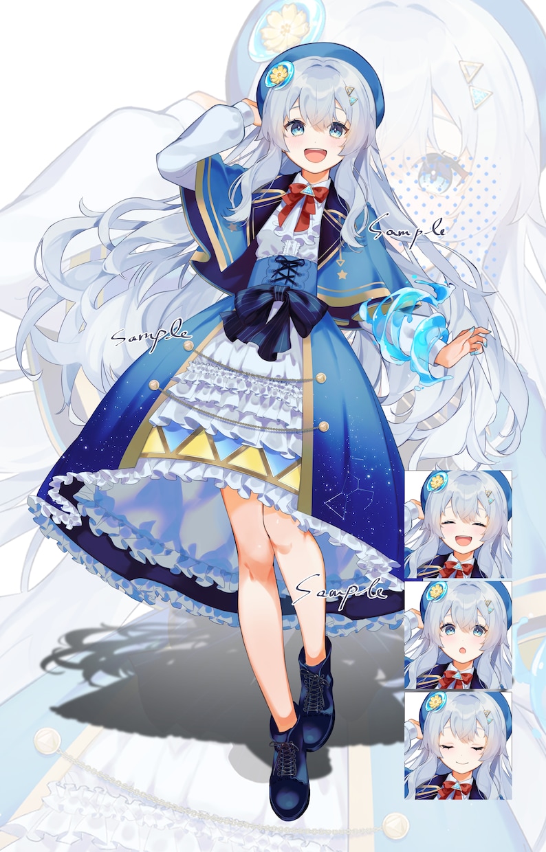 VTuber、Live2D用、キャラ絵等描きます 企業実績あり、ご相談お見積りお気軽に！ イメージ4