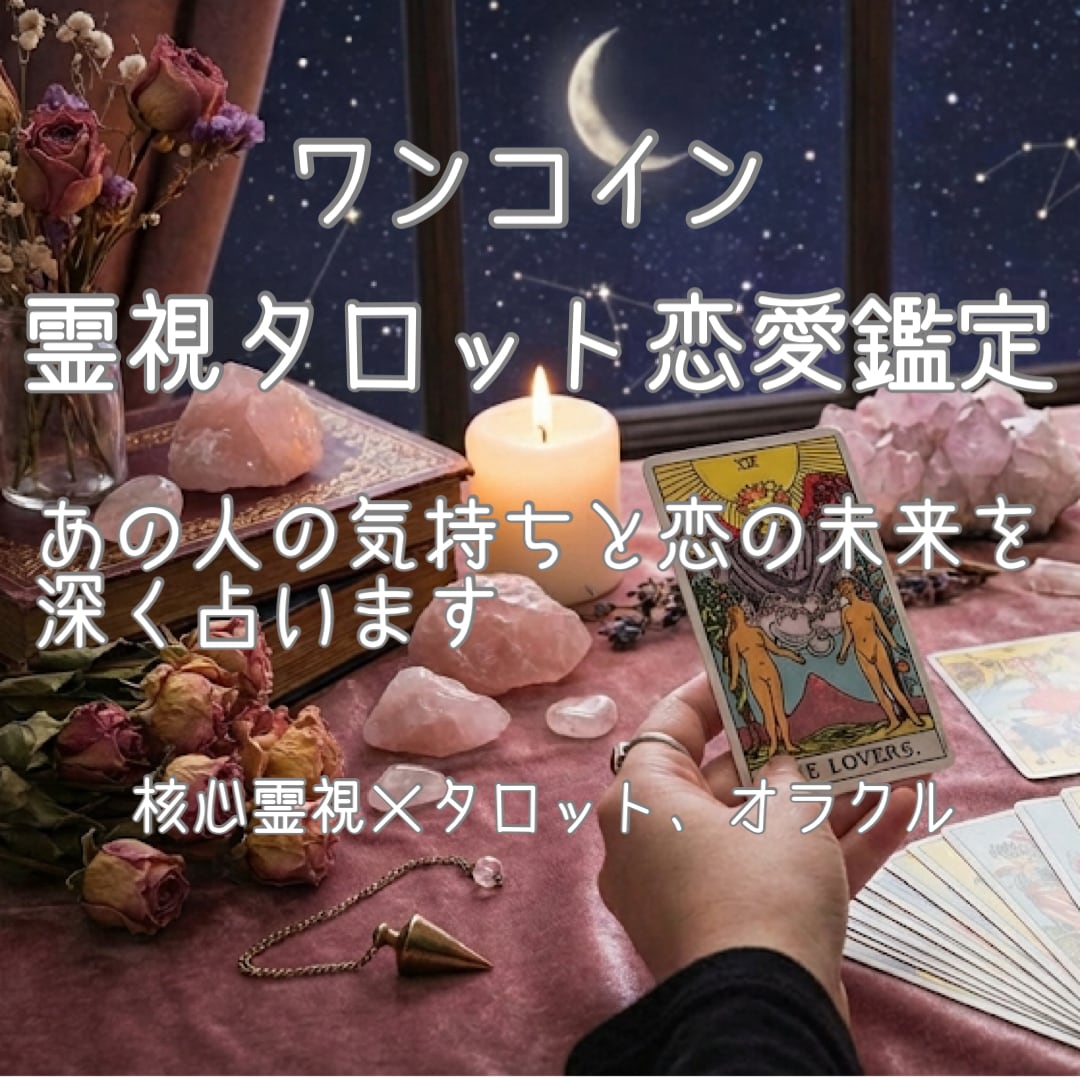 恋愛・片思いの悩みを核心霊視で相手の本音を占います 音信不通や恋の全貌、真実を紐解き二人の未来を導きます イメージ1