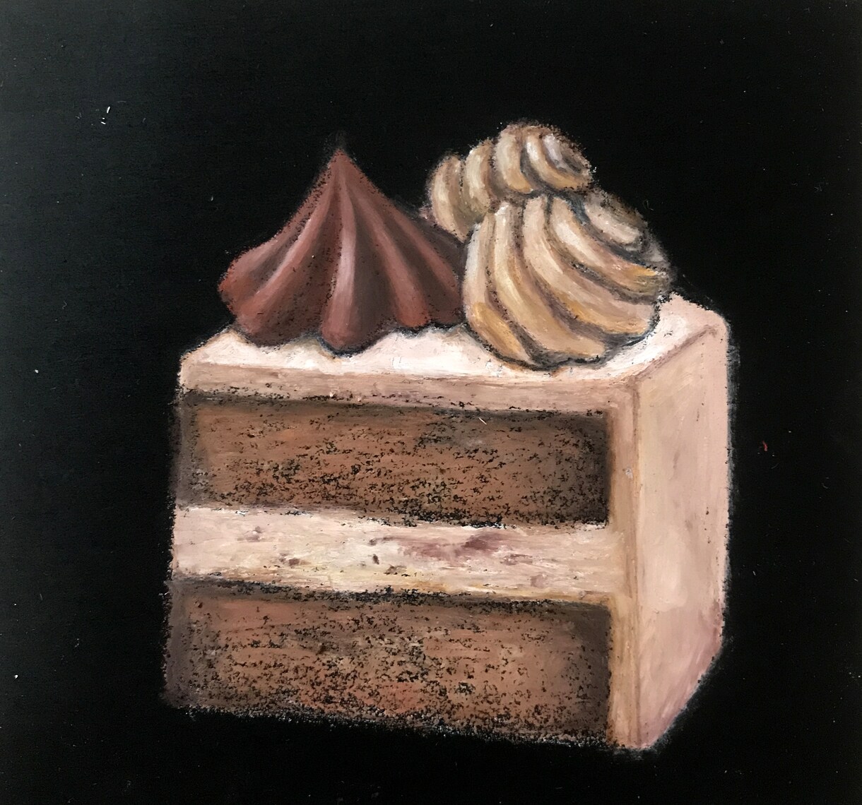 ブラックボードにチョークでイラスト描きます お部屋のインテリアボードとして飾れます。 イメージ6