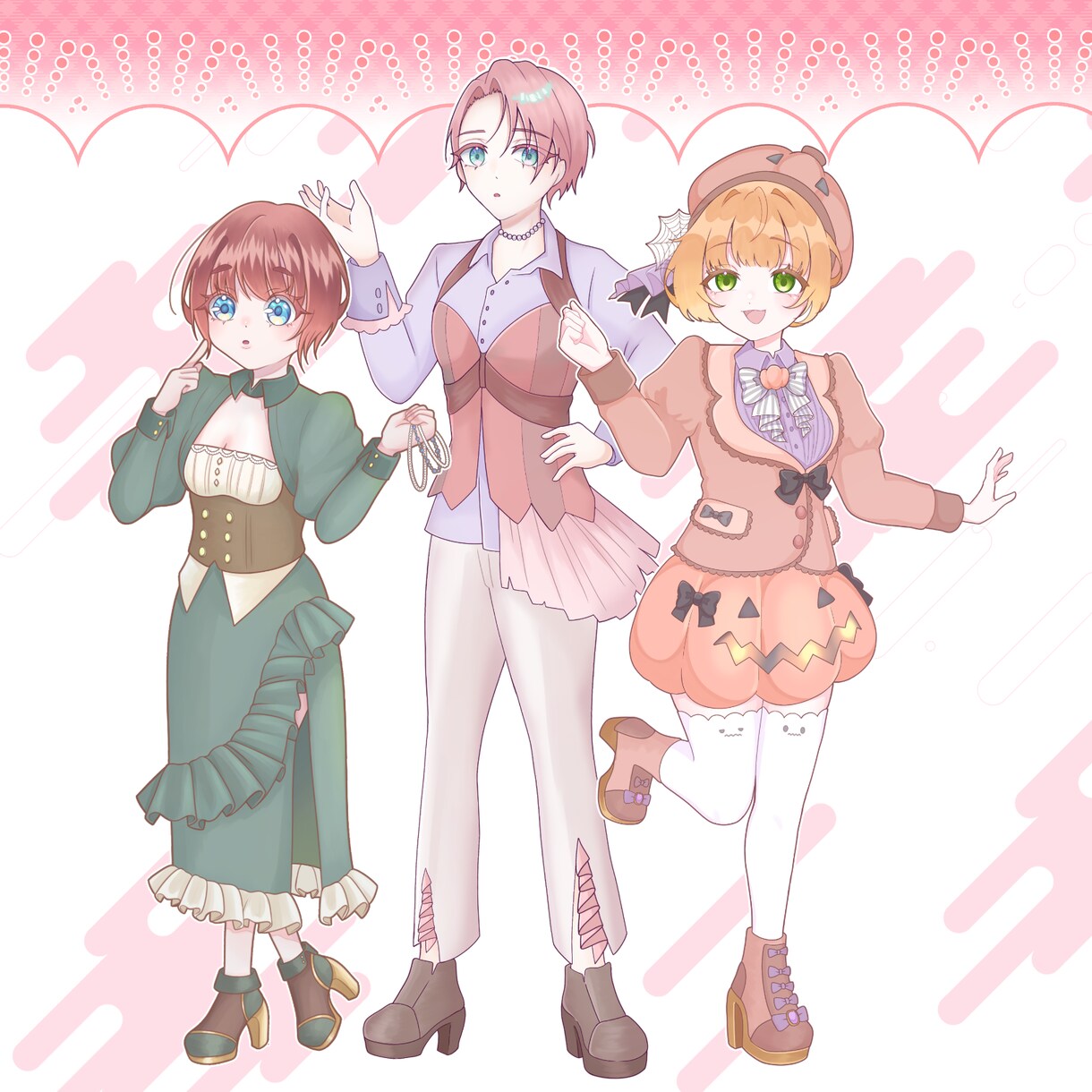 美脚で可愛い立ち絵イラストをかきます イメージにそったキャラクター立ち絵イラストが欲しい方へ イメージ4