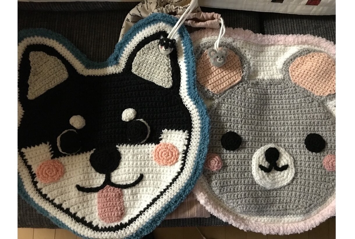 お好きな動物リクエストお受けします あなたの好きな動物が座布団に！♡毛糸で作る動物座布団！！ イメージ8