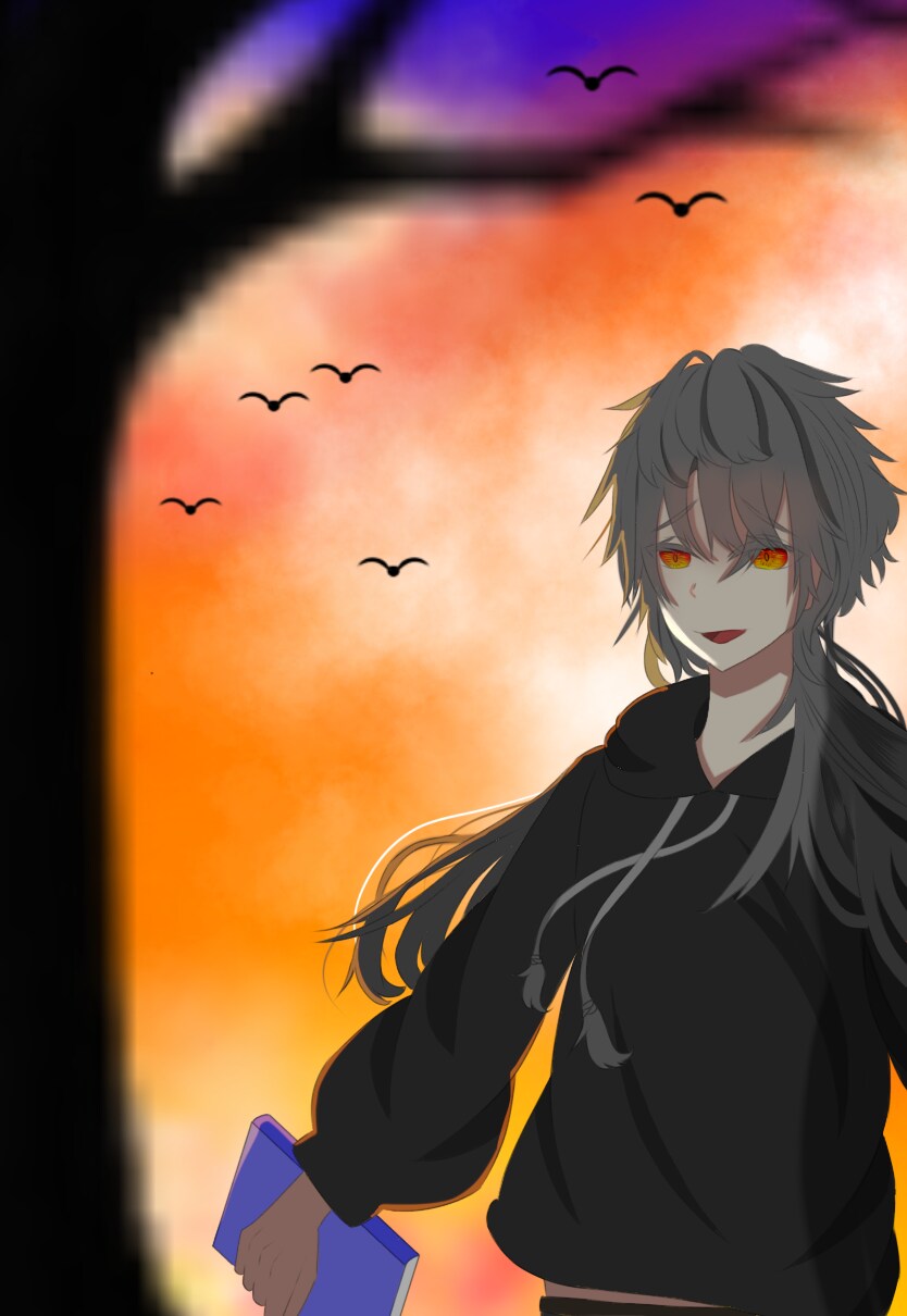 アニメに近いデジタルイラストを描きます 【立ち絵】【一枚絵】【アイコン】【ヘッダー】などなど！！ イメージ6