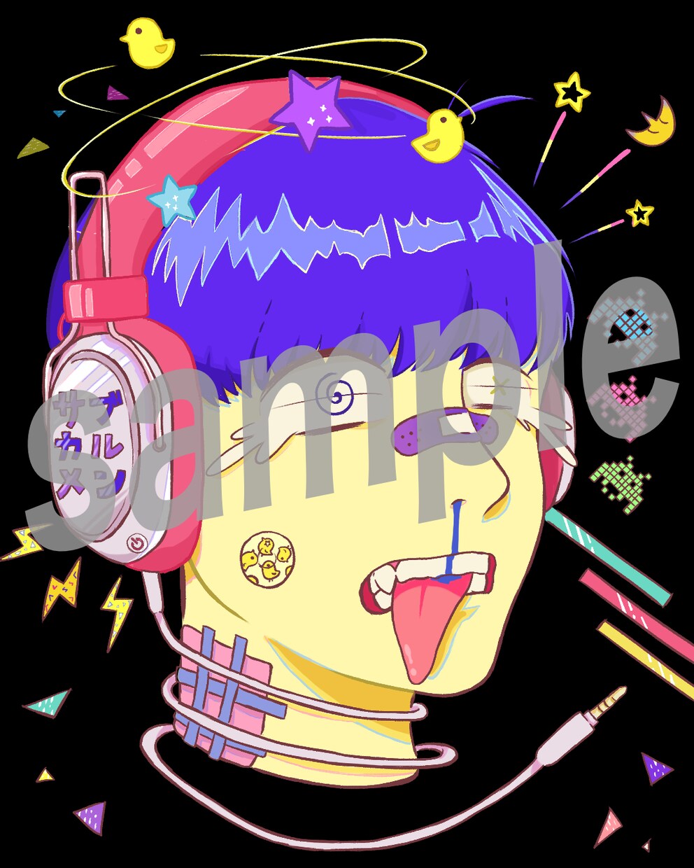 snsアイコン描きます エモい雰囲気のあるイラストを描きます！ イメージ2