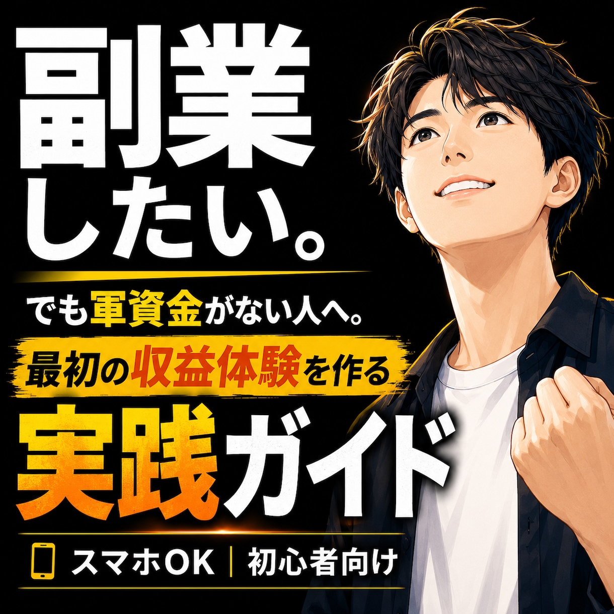 副業の最初の軍資金づくりを教えます 初心者向け｜スマホでできるセルフバックを図解で解説 イメージ1