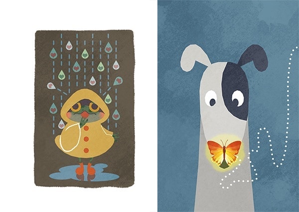 動物等の絵本風イラスト:  定期購入優待有ります Youtube、X、Instagram、挿絵に イメージ6