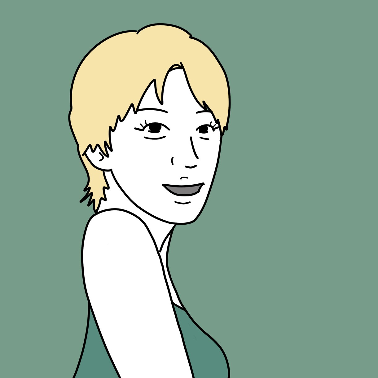 シンプルでオシャレな似顔絵を描きます ちょっとだけ個性のあるSNSアイコン、似顔絵をお探しの方へ★ イメージ5