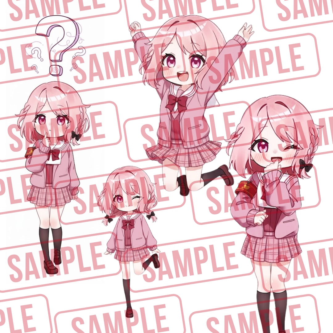 SNS・動画・グッズに！可愛いSDキャラ制作します 「可愛いSDキャラ」をお届けします。 イメージ1