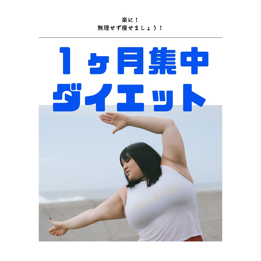 きつい節制をせずに痩せたい人限定！サポートします 10年以上のスポーツ経験と知識から徹底サポート イメージ1