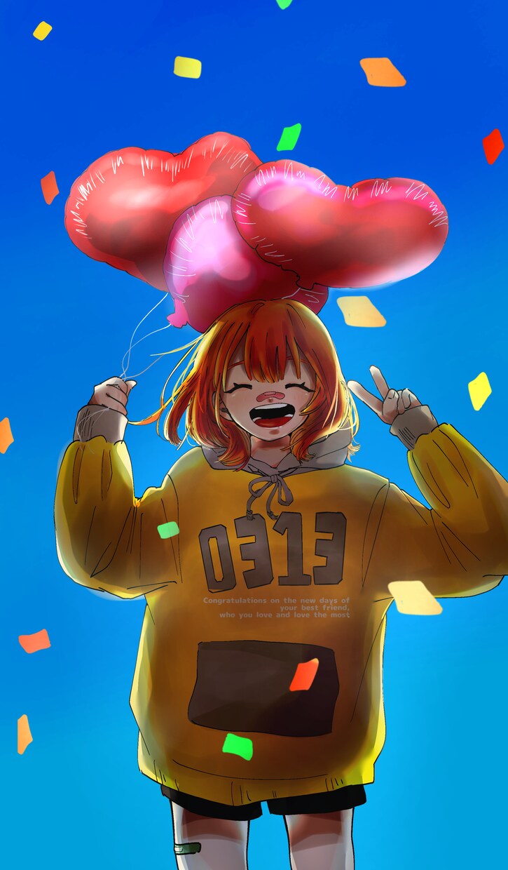 女の子のコテキャ、一枚絵をご提供致します どんなイラスト、デザインでもお任せ下さい！ イメージ6