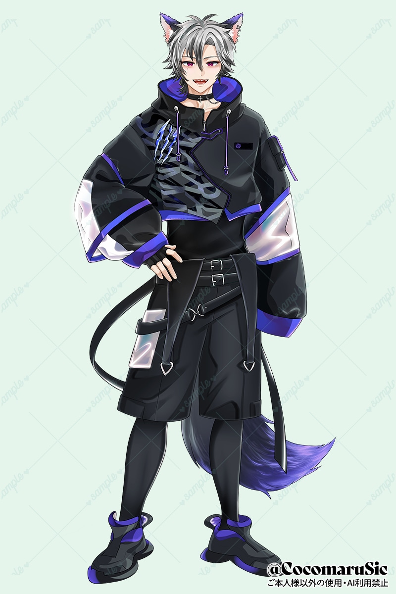 キャラクターの立ち絵のお手伝いをします あなたのオリジナルキャラクターの立ち絵イラストを作成します。 イメージ3