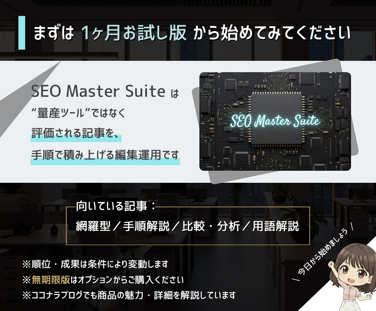 SEO記事／ブログ1～3位常連の戦略提供します 格安で作成し放題！集客◎内部対策済み｜ライターからAIへ イメージ10
