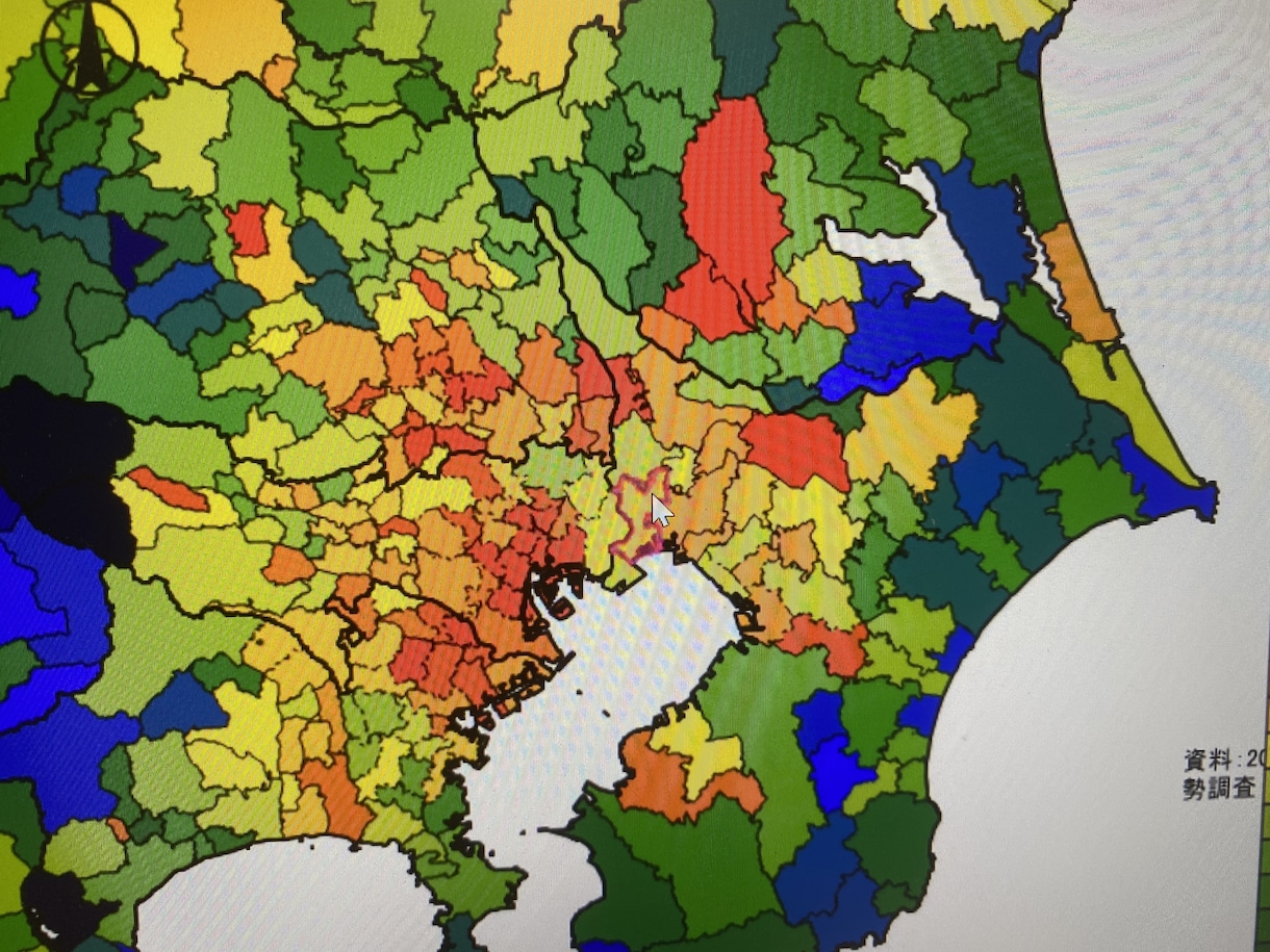 マッピング技術で地図データを制作ます 地理情報システムを用いた空間情報の地図化 イメージ1