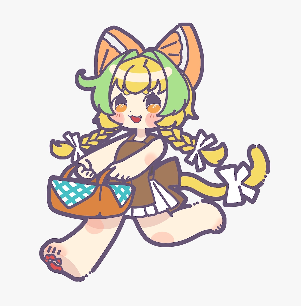 最短即日納品！ポップで可愛いキャラクター描きます グッズや広告に！温かくかわいい個性あるデザイン イメージ1
