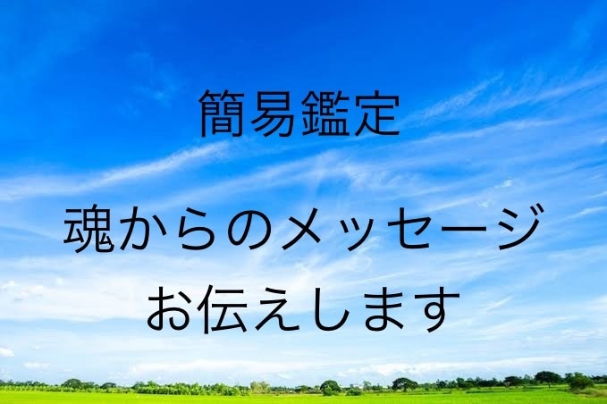 モニター付き簡易版＊魂からのメッセージお伝えします 魂とつながる、あなただけの一言 イメージ1